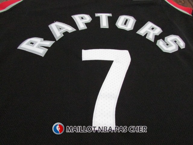 Maillot Authentique Toronto Raptors Lowry 2017-18 7 Noir